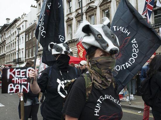 Anti-austerity rally in London