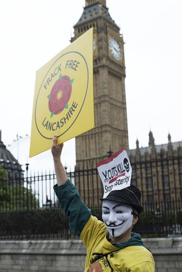 Anti-austerity rally in London