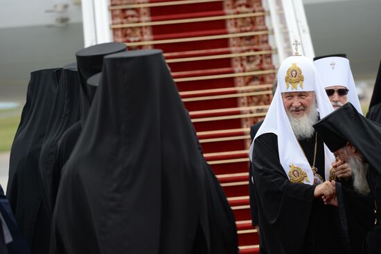 Patriarch Kirill takes part in events to mark 74th anniversary of start of Great Patriotic War