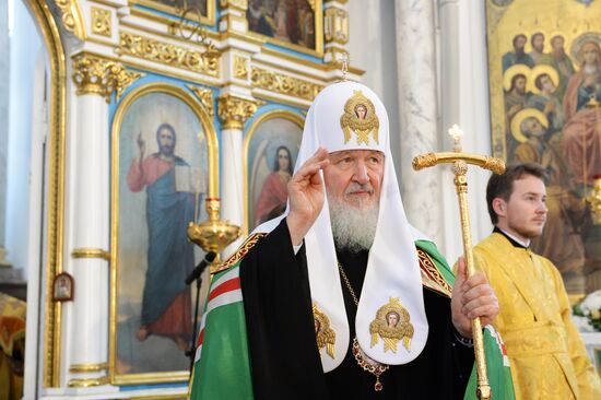 Patriarch Kirill takes part in events to mark 74th anniversary of start of Great Patrioritc War