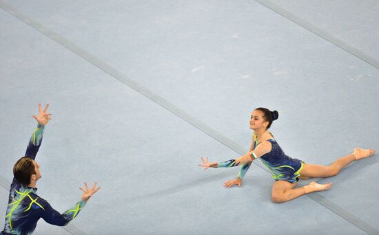2015 European Games. Acrobatic gymnastics. Mixed pairs dynamic
