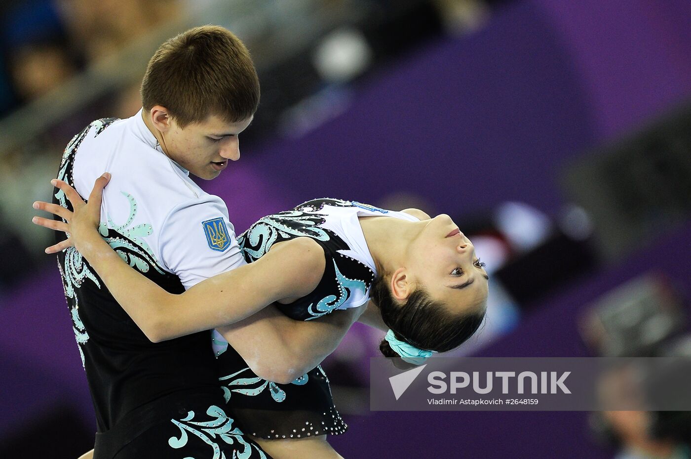 2015 European Games. Acrobatic gymnastics. Mixed pairs dynamic