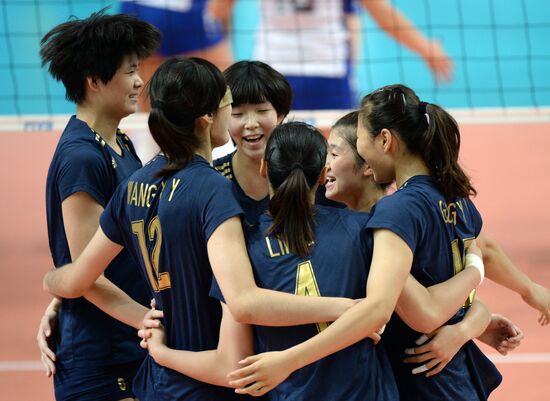 Boris Yeltsin Volleyball Cup. Russia vs. China