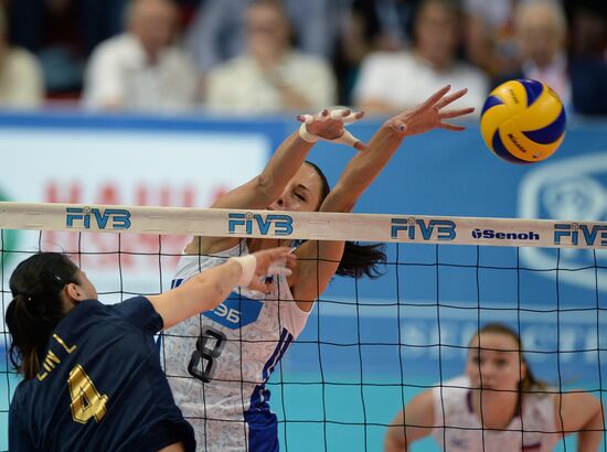 Boris Yeltsin Volleyball Cup. Russia vs. China