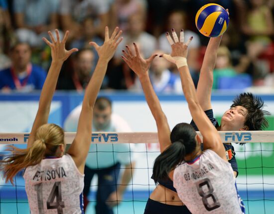 Boris Yeltsin Volleyball Cup. Russia vs. China