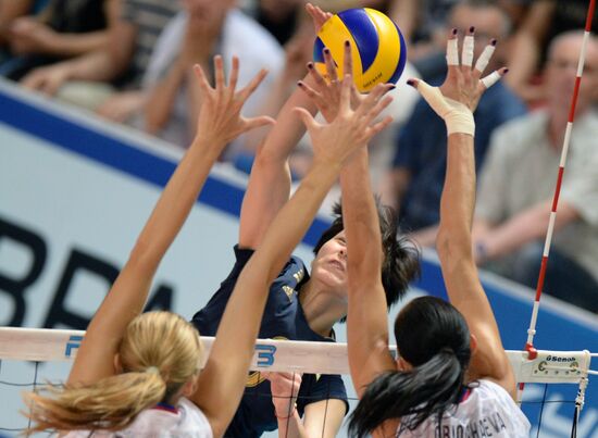 Boris Yeltsin Volleyball Cup. Russia vs. China