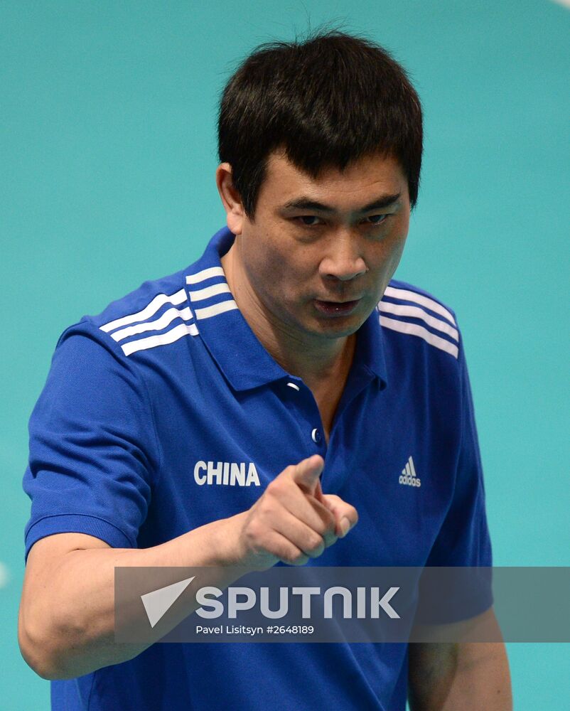 Boris Yeltsin Volleyball Cup. Russia vs. China