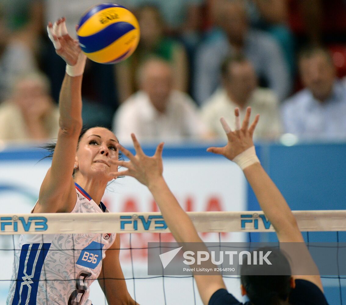 Boris Yeltsin Volleyball Cup. Russia vs. China