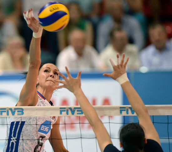 Boris Yeltsin Volleyball Cup. Russia vs. China