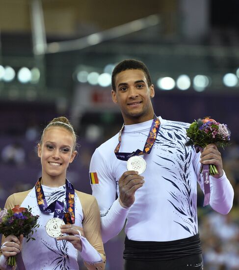 2015 European Games. Acrobatic gymnastics. Mixed pairs dynamic