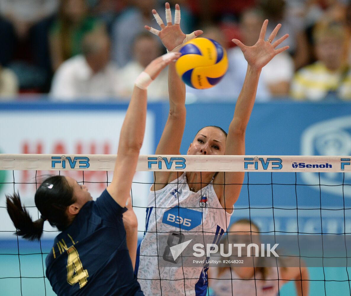 Boris Yeltsin Volleyball Cup. Russia vs. China