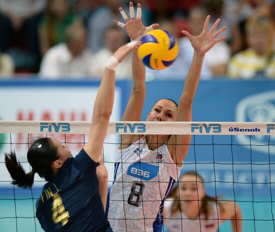 Boris Yeltsin Volleyball Cup. Russia vs. China