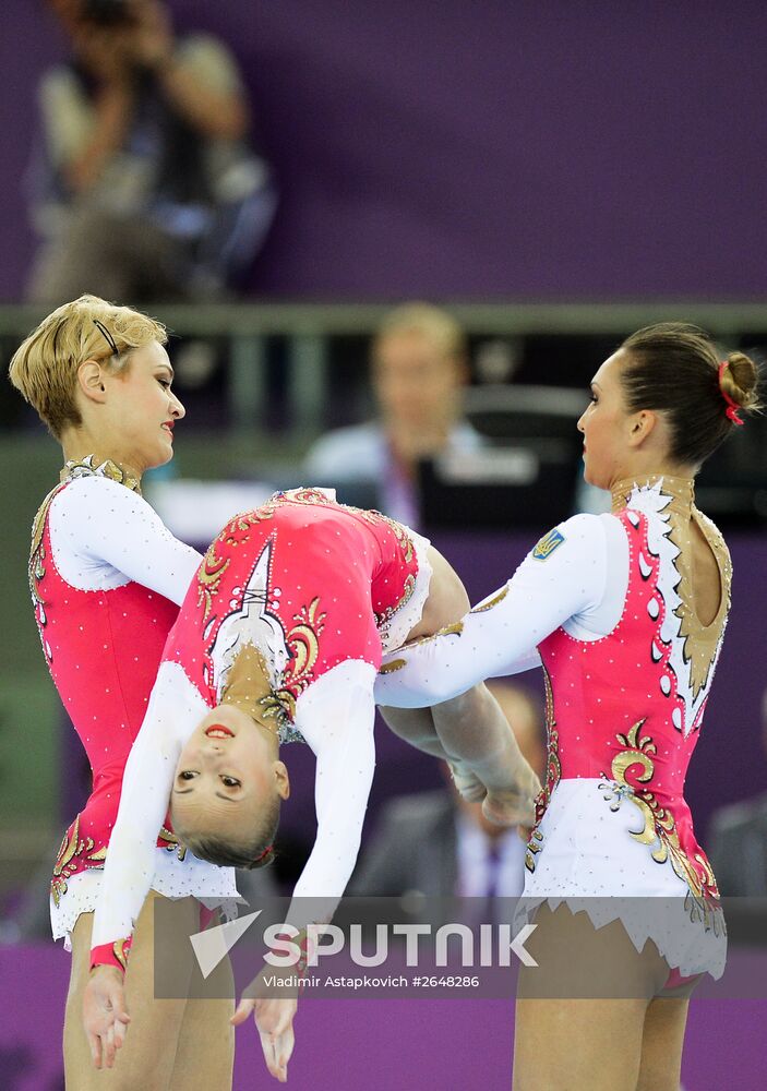1st European Games. Acrobatic Gymnastics