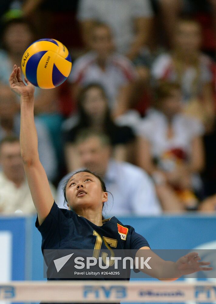 Boris Yeltsin Volleyball Cup. Russia vs. China