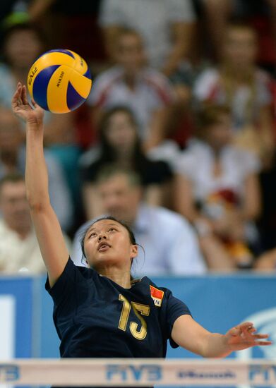 Boris Yeltsin Volleyball Cup. Russia vs. China