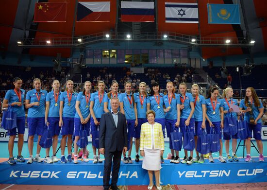 Boris Yeltsin Volleyball Cup. Russia vs. China