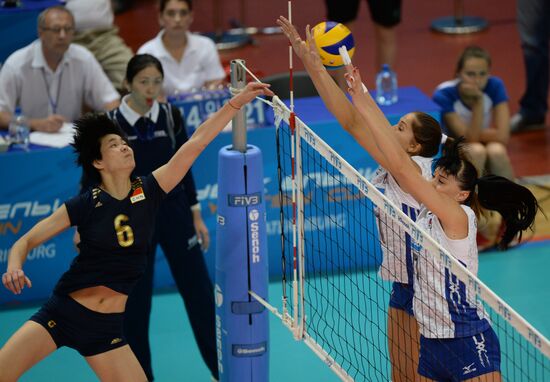 Boris Yeltsin Volleyball Cup. Russia vs. China