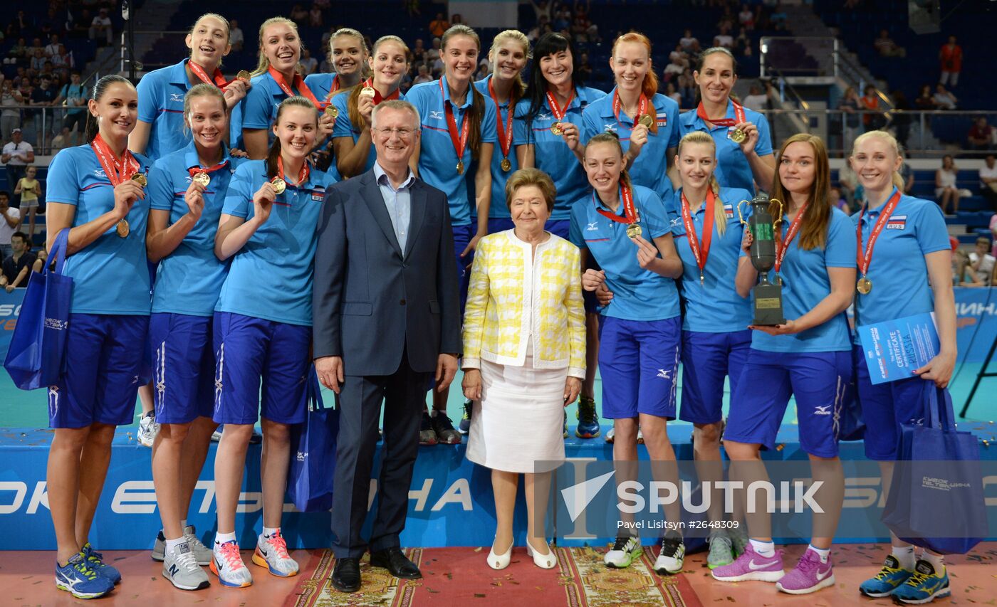Boris Yeltsin Volleyball Cup. Russia vs. China