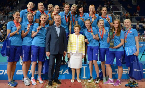 Boris Yeltsin Volleyball Cup. Russia vs. China