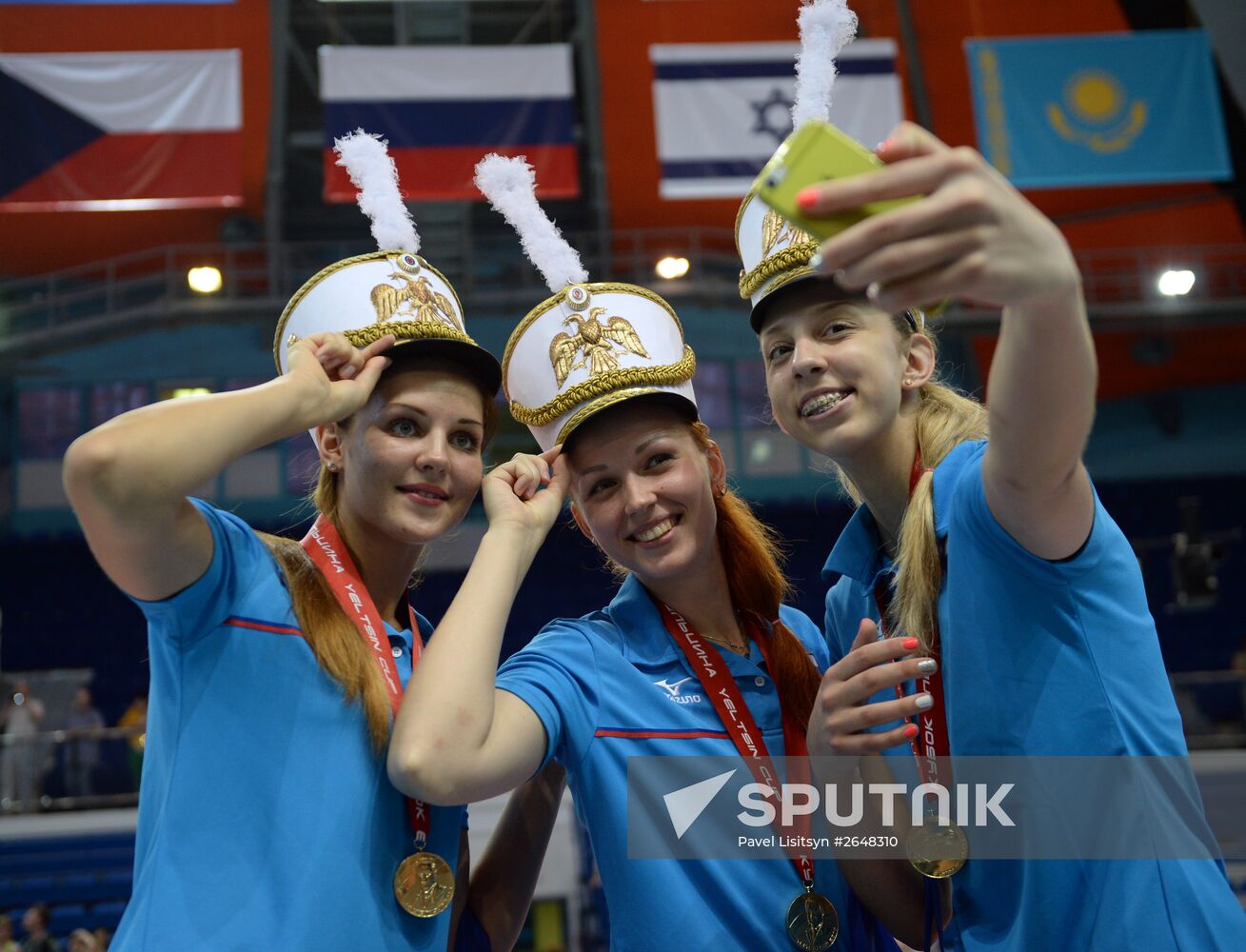 Boris Yeltsin Volleyball Cup. Russia vs. China