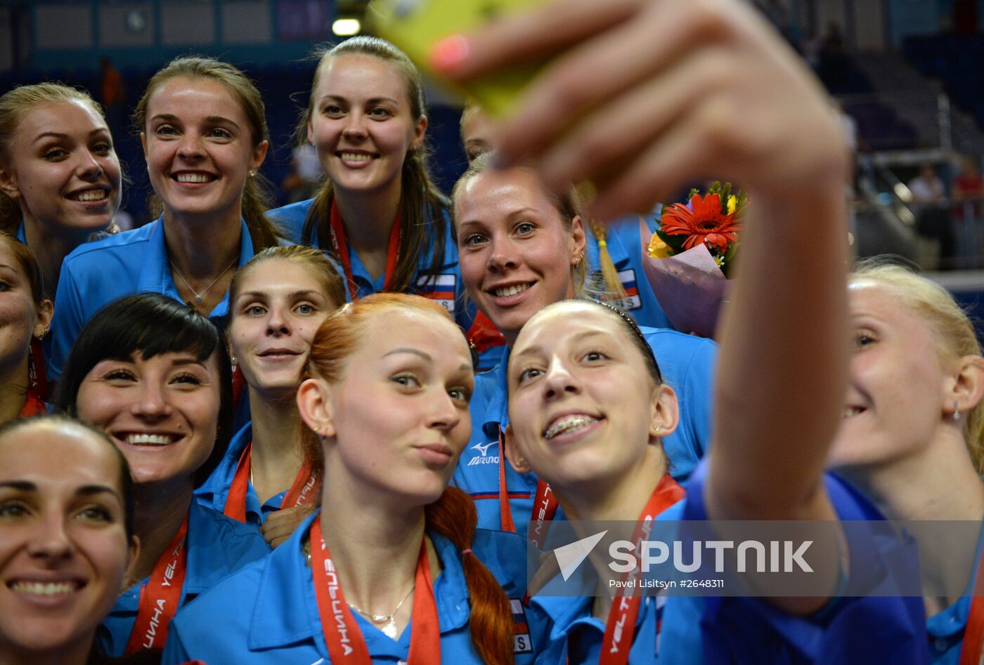 Boris Yeltsin Volleyball Cup. Russia vs. China