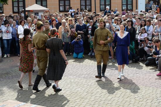 Theatralized performance "Last Day of Peace in Brest" timed to beginning of Great Patriotic War