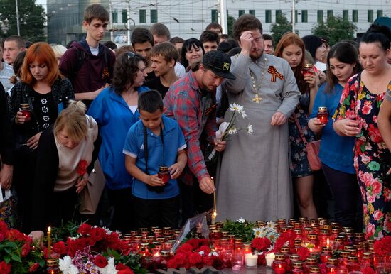The Candle of Memory campaign in Russia