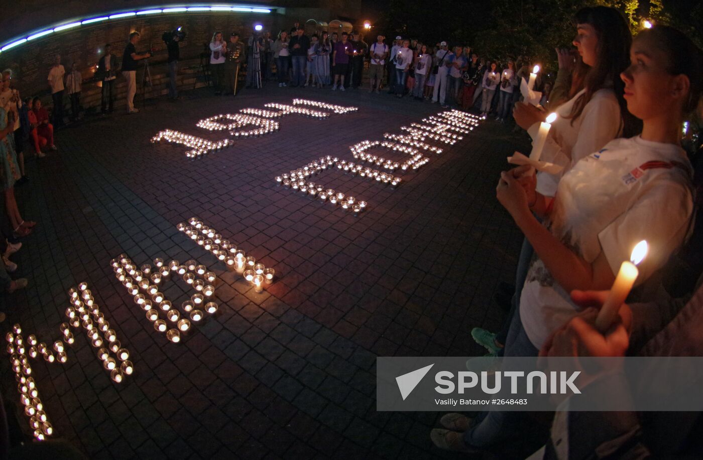 The Candle of Memory campaign in Russia