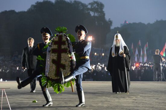 Patriarch Kirill holds service in Brest Fortress