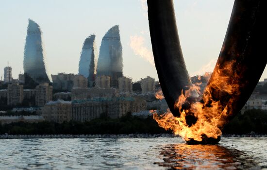 Flame of 1st European Games