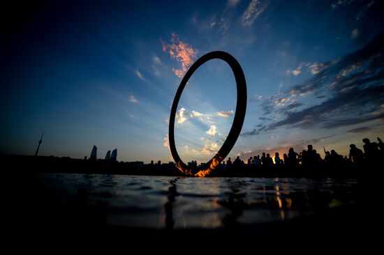 Flame of 1st European Games