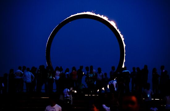 Flame of 1st European Games