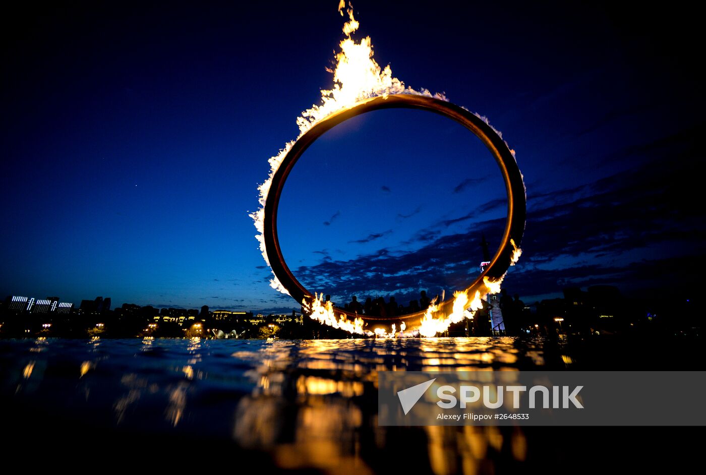 Flame of 1st European Games