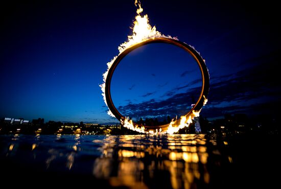 Flame of 1st European Games
