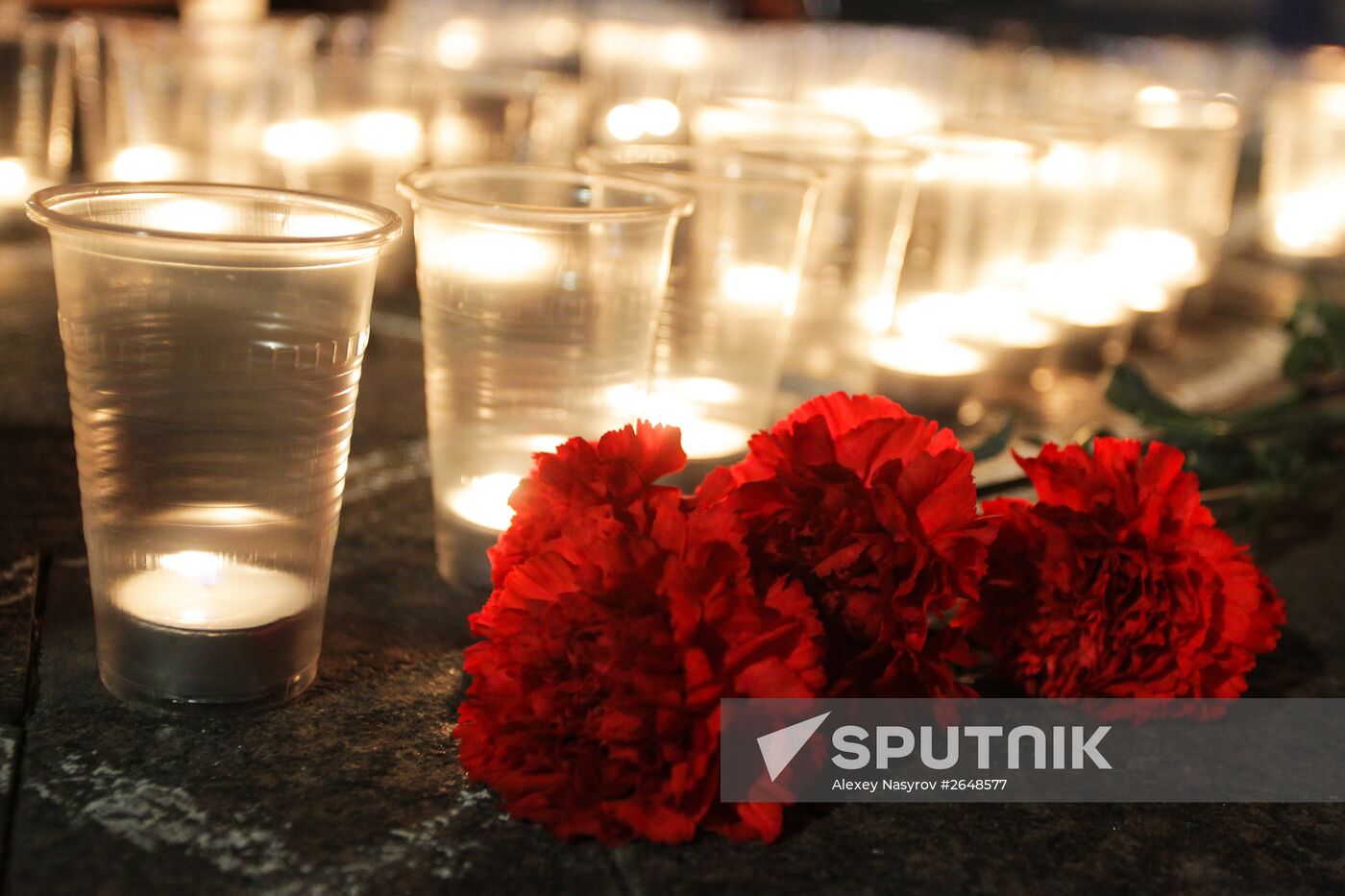The Candle of Memory event in Kazan