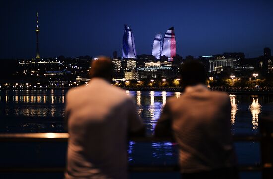 Cities of the world. Baku.