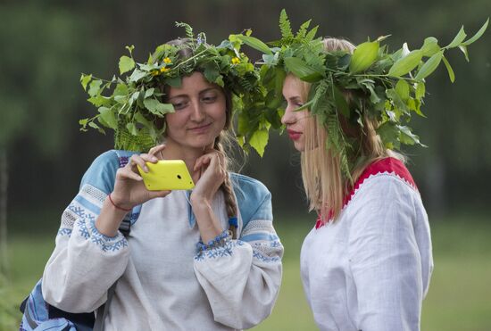 Okunevo village hosts the summer solstice holiday