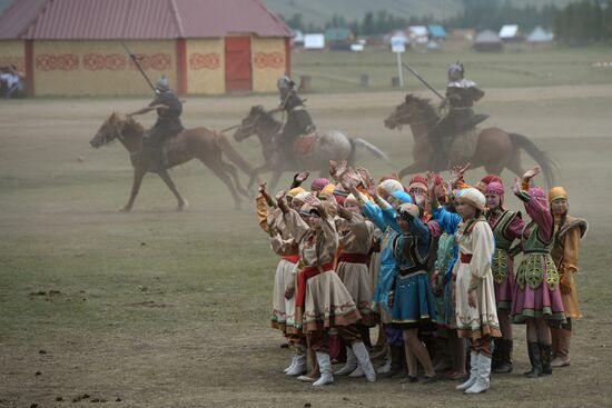 Telengits celebrate 150th anniversary of unification with Russia