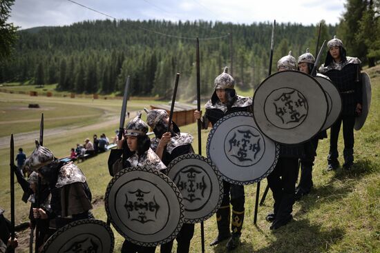 Telengits celebrate 150th anniversary of unification with Russia