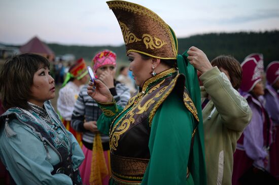 Telengits celebrate 150th anniversary of unification with Russia