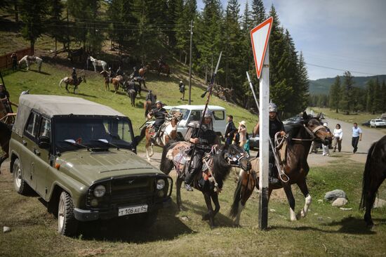Telengits celebrate 150th anniversary of unification with Russia