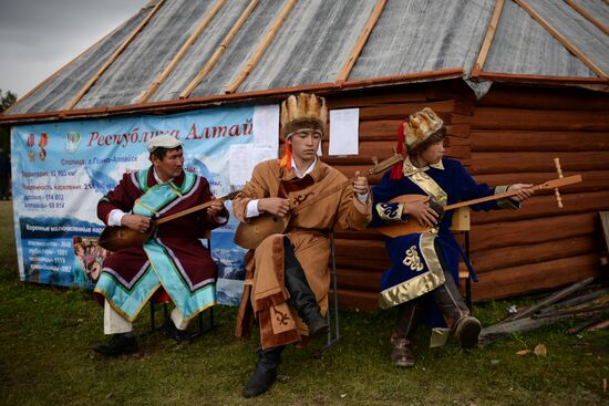 Telengits celebrate 150th anniversary of unification with Russia