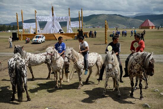 Telengits celebrate 150th anniversary of unification with Russia