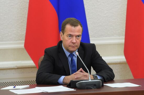 Prime Minister Dmitry medvedev visits Republic of Karelia