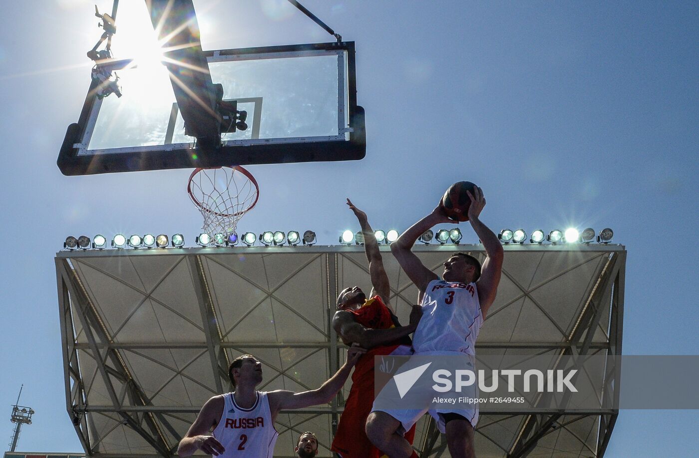 First European Games. 3X3 Basketball Competition. Day One