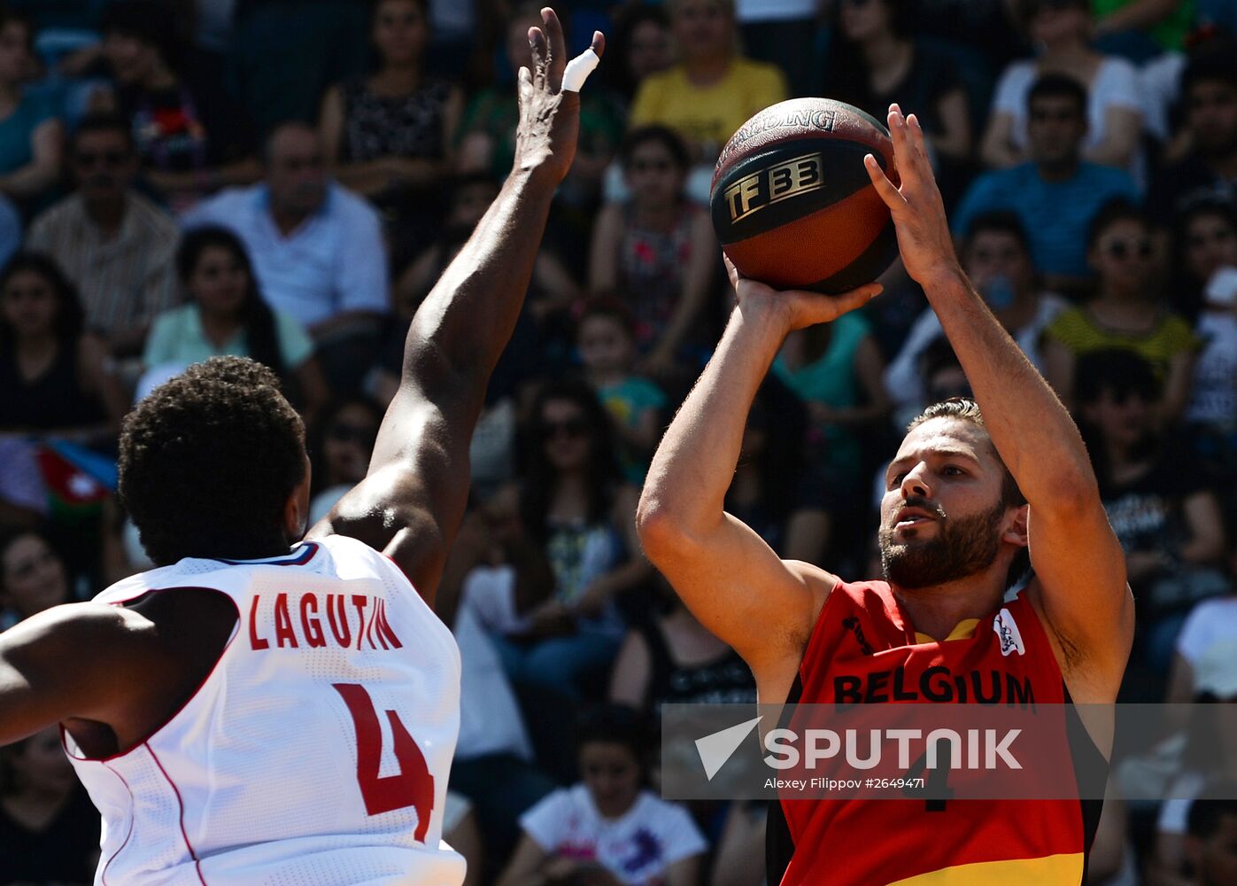 First European Games. 3X3 Basketball Competition. Day One