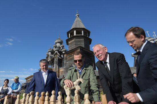 Prime Minister Dmitry Medvedev pays a working visit to Karelia