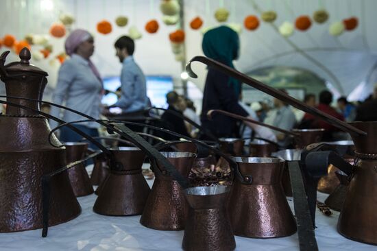 Crimea's party as part of Ramadan Tent charity project