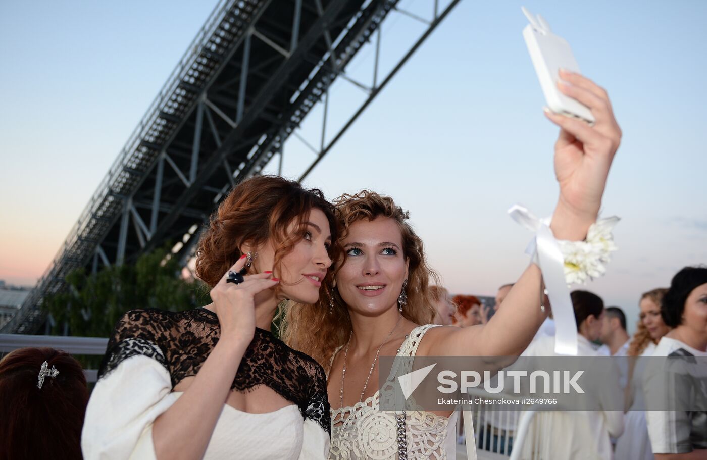 The Hollywood Reporter holds White Party