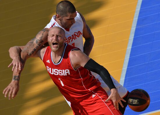 2015 European Games. 3x3 Basketball. Day 2